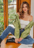 Boho Chic Jacket in Faux Leather